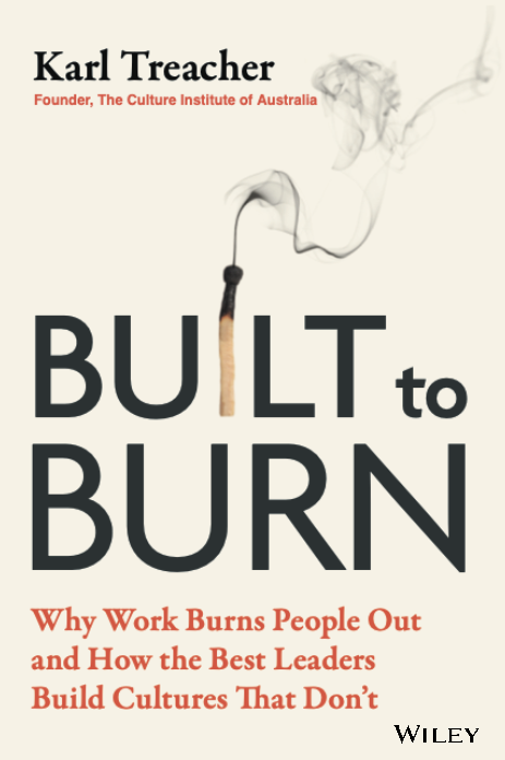 Built to Burn by Karl Treacher, front cover, published by Wiley